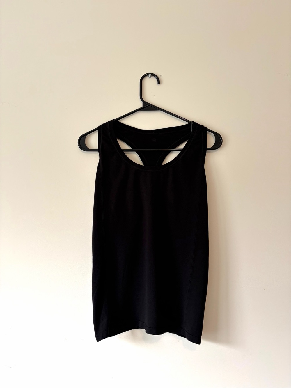 Fabletics Black Racerback Performance Tank - Picture 2 of 3